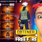 Como conseguir la skin de Kakashi de la tienda misteriosa gratis en Free Fire